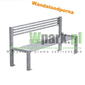 Ławka MODE 01 ocynkowana