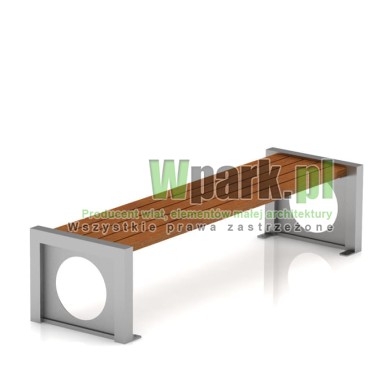 Ławka MODE 12 stal nierdzewna