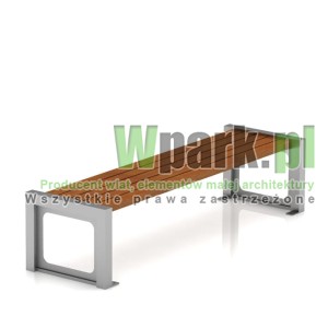 Ławka MODE 13 stal nierdzewna