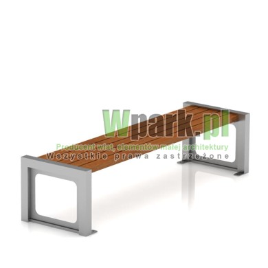 Ławka MODE 13 stal nierdzewna