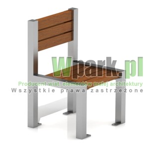 Ławka MODE 15 stal nierdzewna