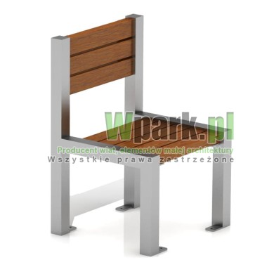 Ławka MODE 15 stal nierdzewna