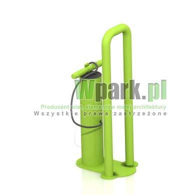 Pompka z manometrem BIKESTOP 02