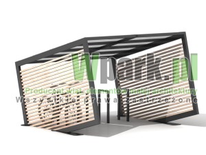 Wiata rowerowa FROG 02 - na 8 rowerów