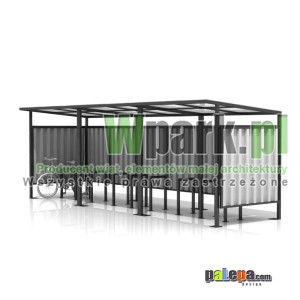 Wiata na rowery MODE 22 - na 30 rowerów