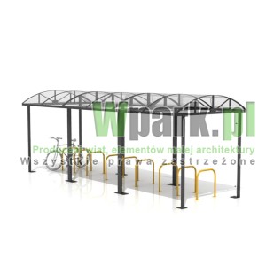 Wiata na rowery DECO 10 - na 24 rowerów