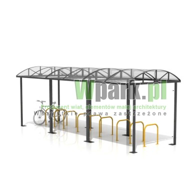 Wiata na rowery DECO 11 - na 30 rowerów