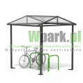 Wiata na rowery TRIO 11  - na 30 rowerów