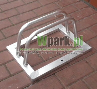 Stojak rowerowy aluminiowy na 1 stanowisko (kod:3010/1/A/P)