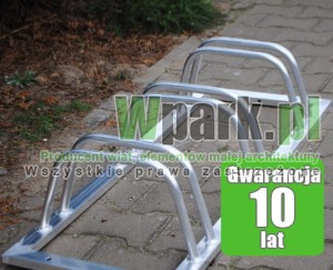 Stojak rowerowy aluminiowy na 3 stanowiska (kod:3010/3/A/P)