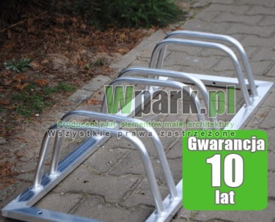 Stojak rowerowy aluminiowy na 3 stanowiska (kod:3010/3/A/P)