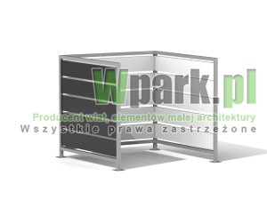 Osłona śmietnikowa AluBOKS 01