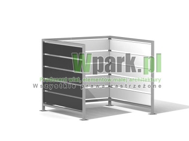 Osłona śmietnikowa AluBOKS 01