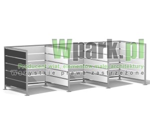 Osłona śmietnikowa AluBOKS 03