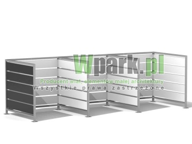 Osłona śmietnikowa AluBOKS 03