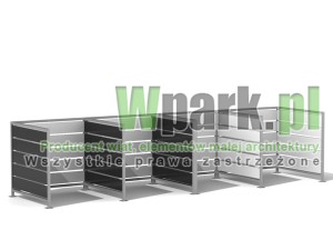 Osłona śmietnikowa AluBOKS 04