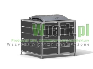 Osłona śmietnikowa AluBOKS 05
