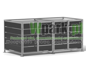 Osłona śmietnikowa AluBOKS 06