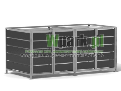 Osłona śmietnikowa AluBOKS 06