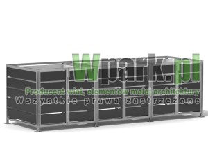 Osłona śmietnikowa AluBOKS 07