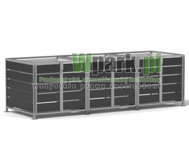 Osłona śmietnikowa AluBOKS 07