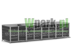 Osłona śmietnikowa AluBOKS 08