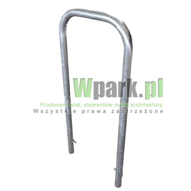 Stojak  rowerowy barierka aluminiowy do wbetonowania (kod:SBPRO03/2/A/W)