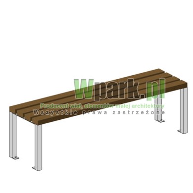 Ławka MODE AluPALEPA 01