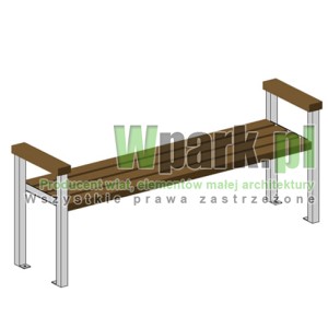 Ławka MODE AluPALEPA 02