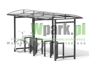 Wiata na rowery HAPE 02 - na 12 rowerów