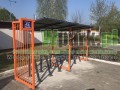 Wiata na rowery EASY 02 - na 12 rowerów ze stojakami na rowery