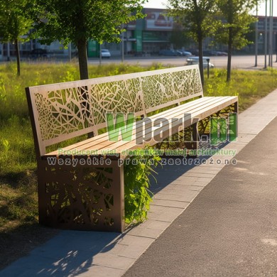 Ławka miejska 04