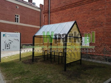 Wiata na rowery HOME - na 8 rowerów