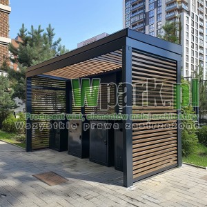 Wiata śmietnikowa ESKA