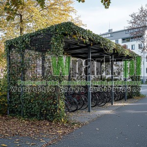 Wiata na rowery MODE 25 - na 24 rowery