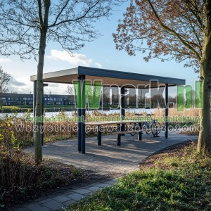 Miejsce odpoczynku rowerzystów / altana 02