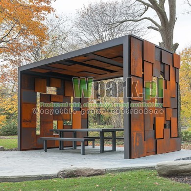 Miejsce odpoczynku rowerzystów / altana 05