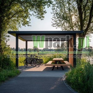 Miejsce odpoczynku rowerzystów / altana 06