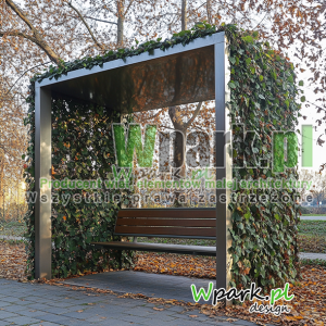 Wiata przystankowa Zielona 01