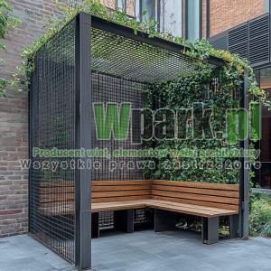 Wiata palarnia Zielona 02