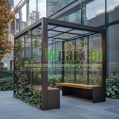 Wiata palarnia Zielona 05