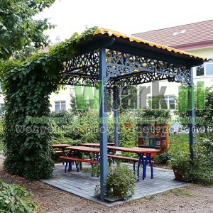 Wiata edukacyjne, altany szkolna – klasa pod chmurką 06