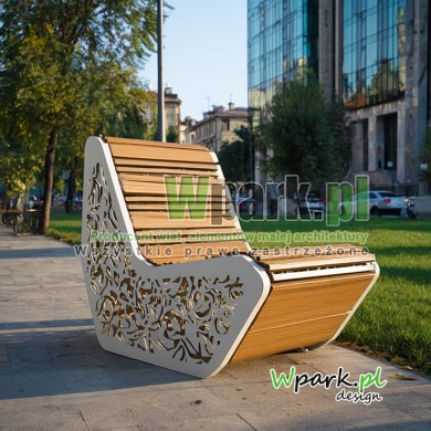 Leżak parkowy 03