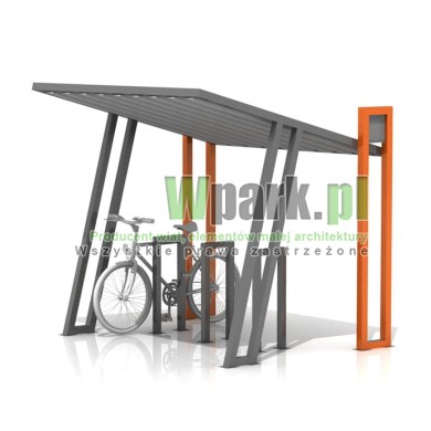 Wiata na rowery CITY 01 - na 6 rowerów