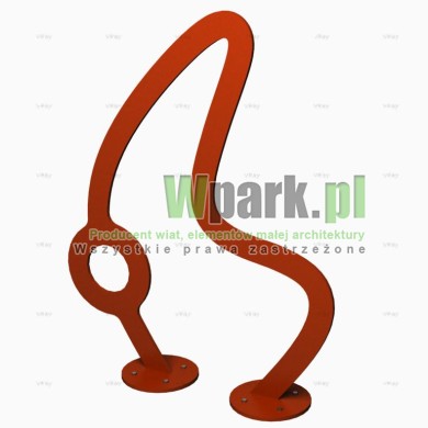 Stojak rowerowy barierka na 2 stanowiska (kod:NEW012/2/S/PW)