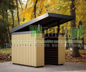 Wiata śmietnikowa DEKA