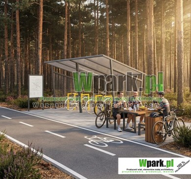 Miejsce odpoczynku rowerzystów  07