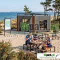 Miejsce odpoczynku rowerzystów 