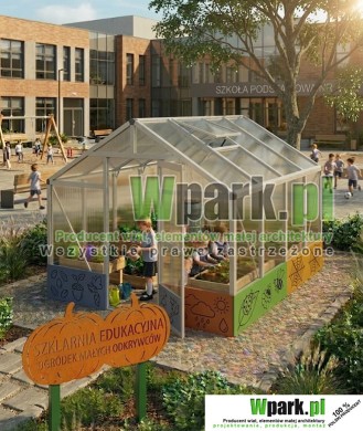 Szklarnia edukacyjna – Zielona Klasa MINI 02
