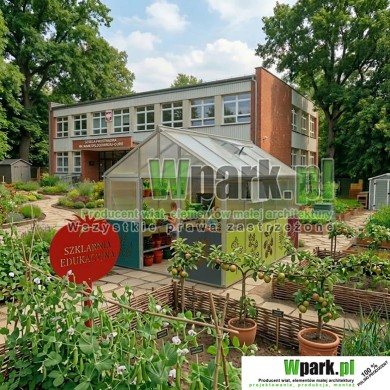 Szklarnia edukacyjna – Zielona Klasa PRO 03